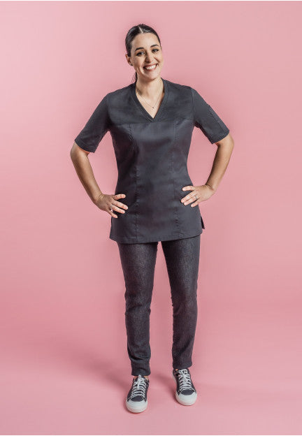 WEISSES F-SHIRT