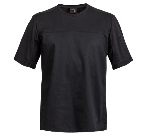 SCHWARZES B-SHIRT